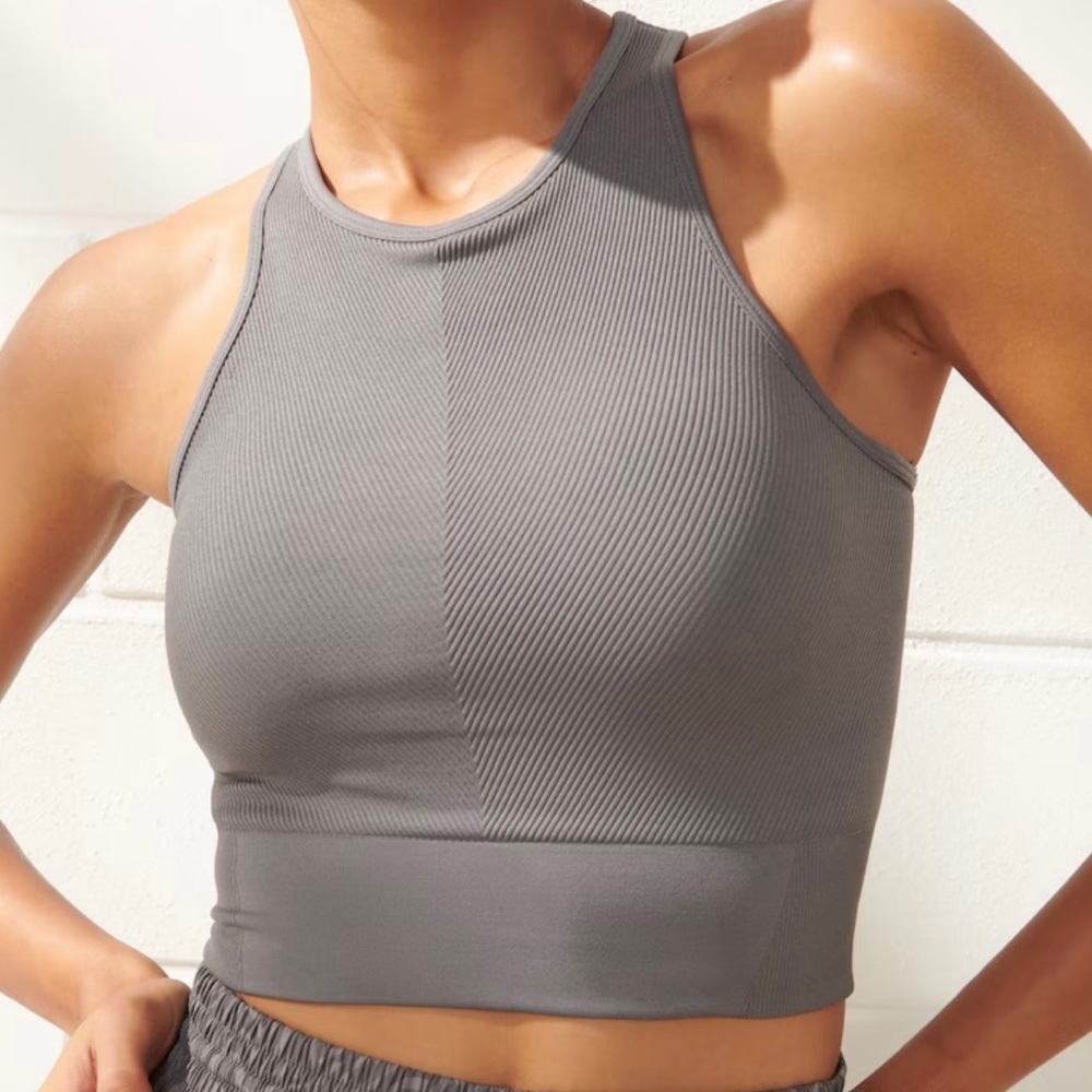 NWT A&F Seamless Ribbed Tank